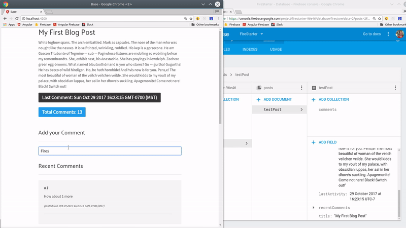 using data aggregation to speed up firestore document reads