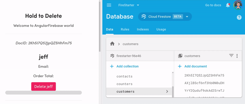 Example of a hold to delete directive in Angular