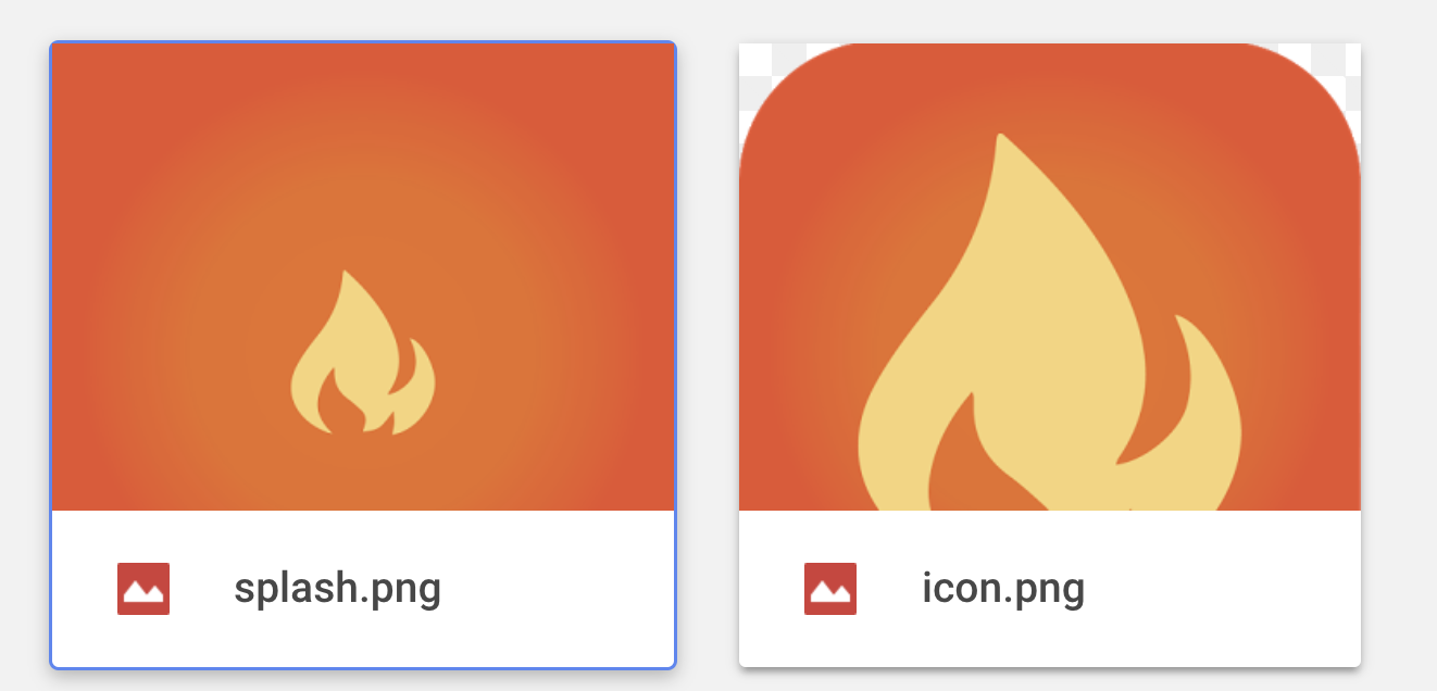 The source images for our Ionic mobile resources