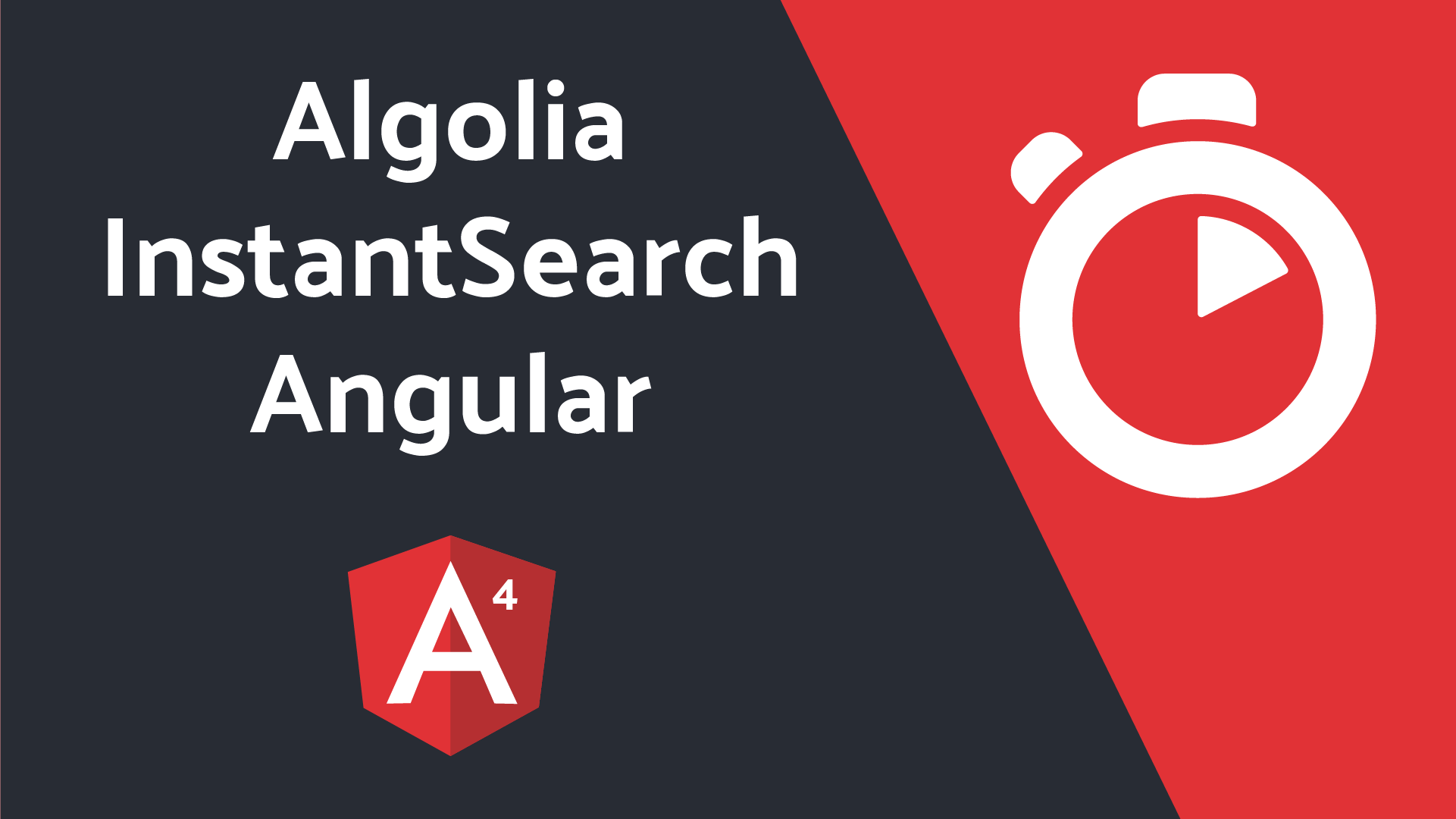 Featured image for Angular Full Text Search With Algolia Frontend - Part 1