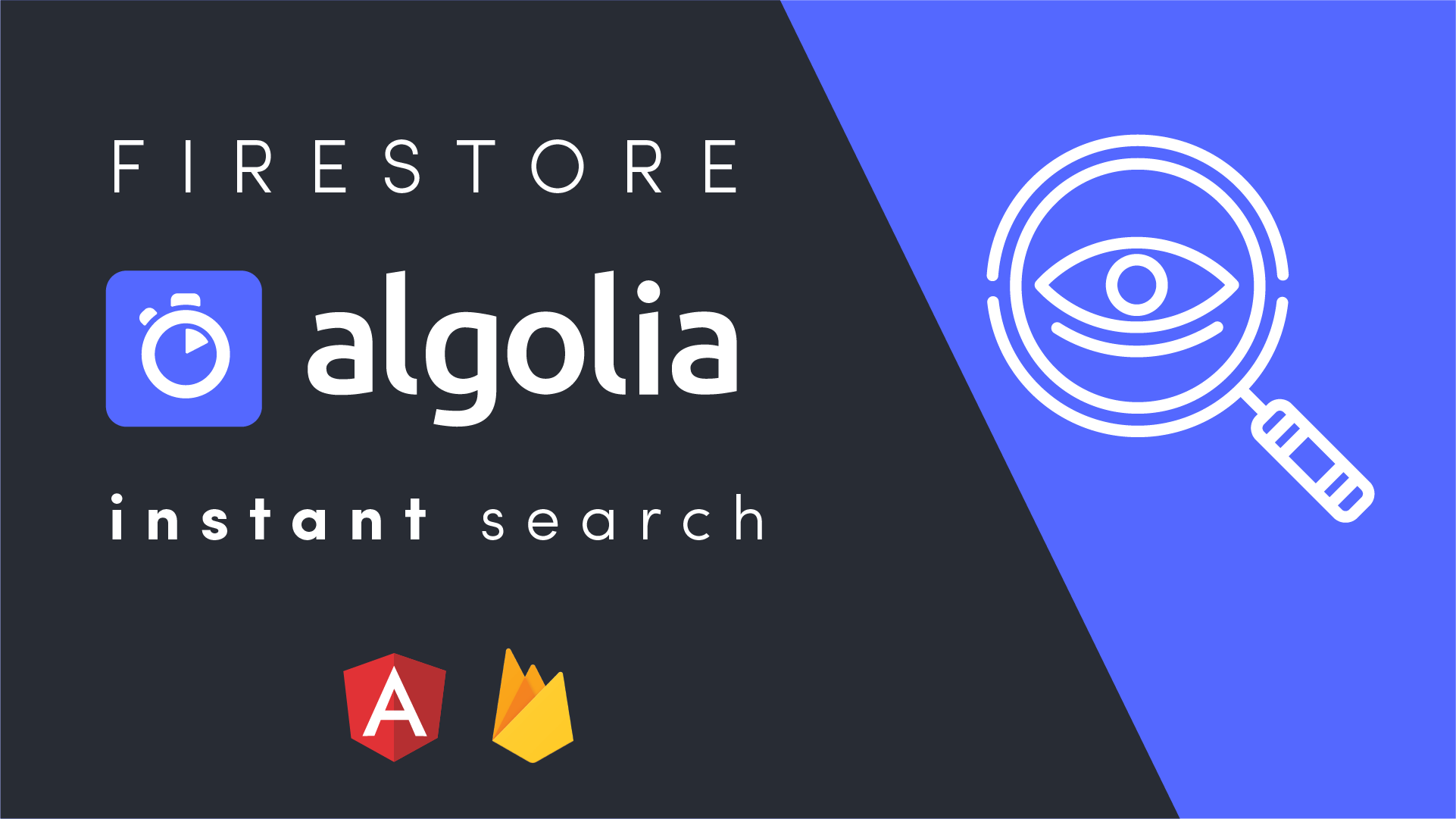 Featured image for Algolia Firestore QuickStart With Firebase Cloud Functions