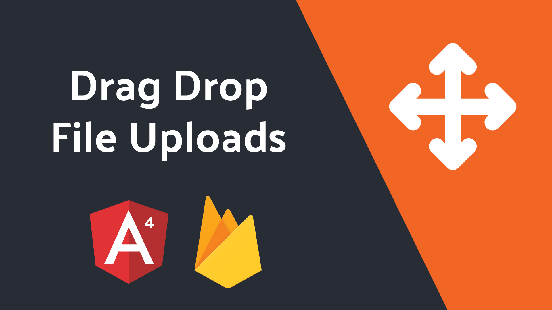 Featured image for Drag and Drop File Uploads to Firebase Storage