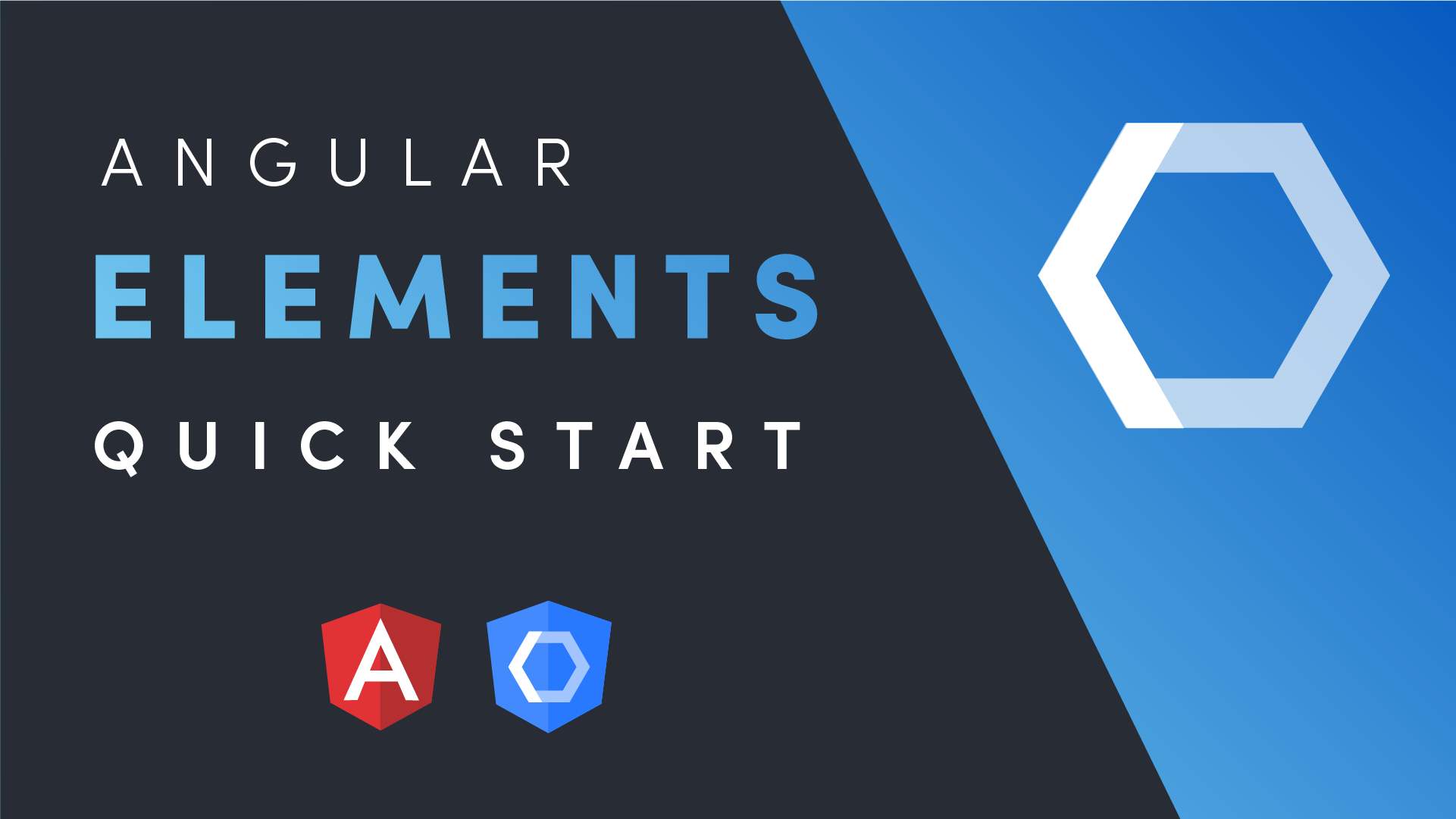 Featured image for Angular Elements Quick Start Guide