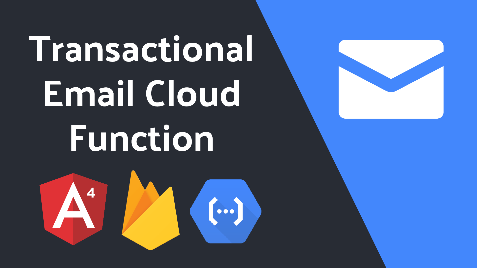 Featured image for Angular4 Transactional Email With Cloud Functions and Sendgrid