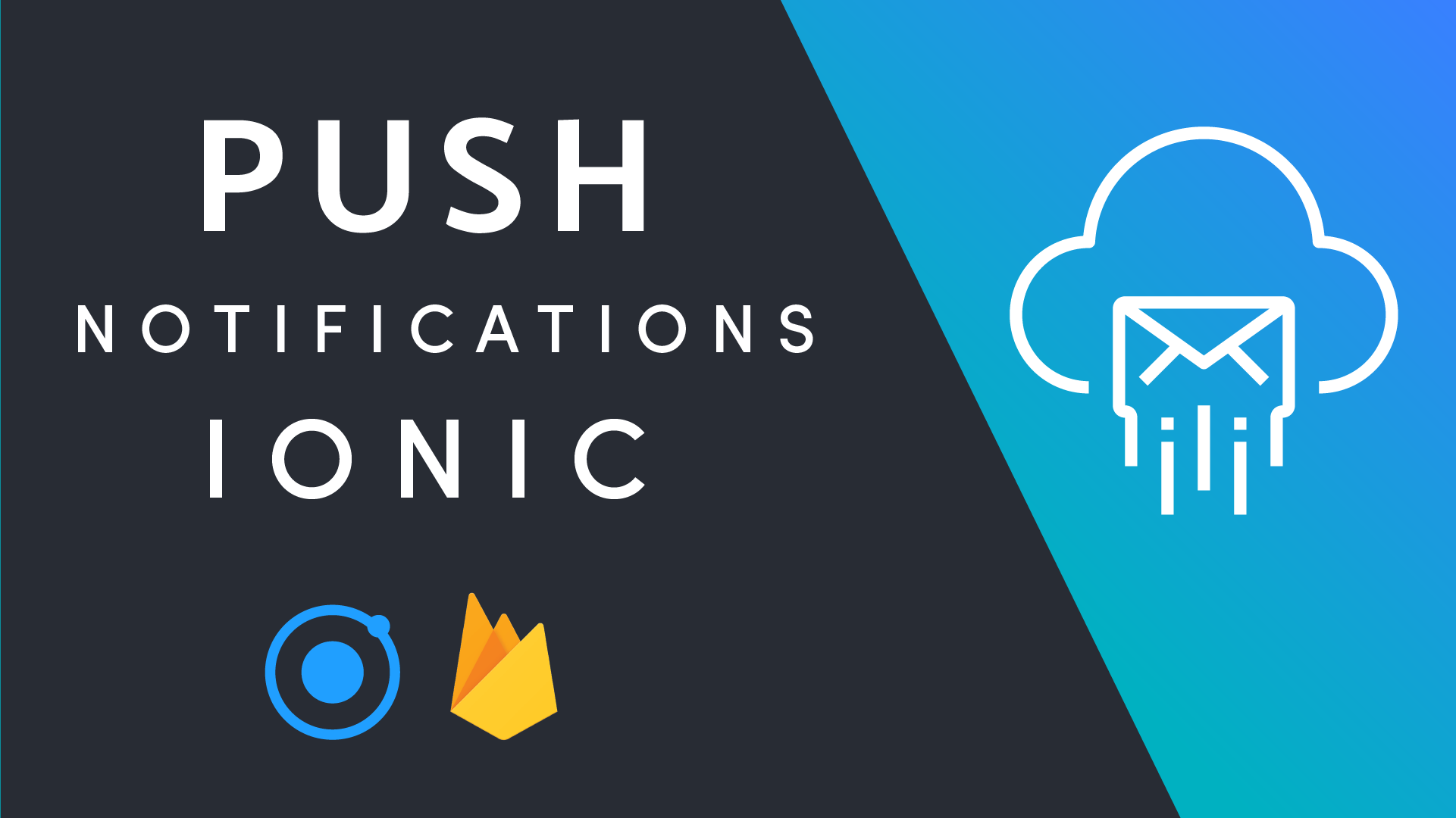 Featured image for Ionic Native With Firebase FCM Push Notifications