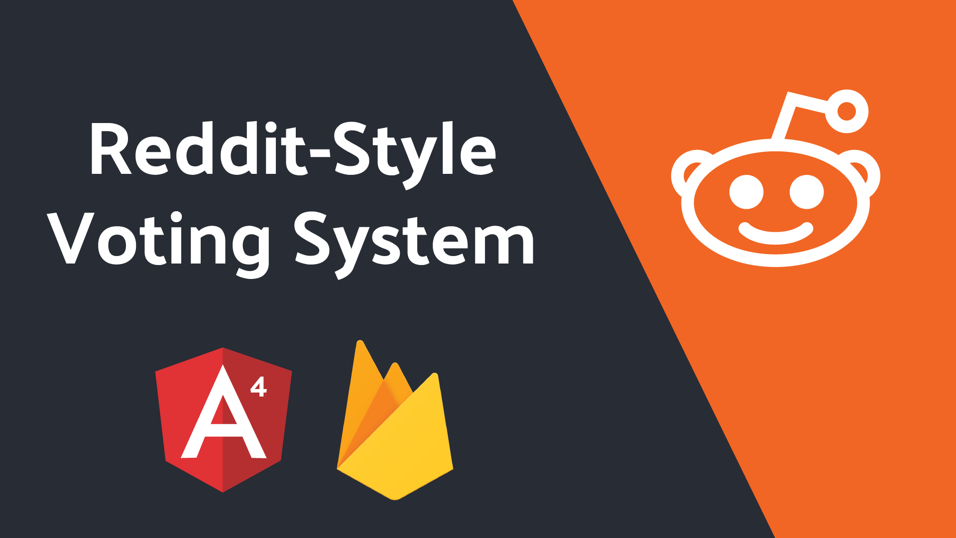 Featured image for Reddit Style Upvoting in Angular 4 and Firebase NoSQL
