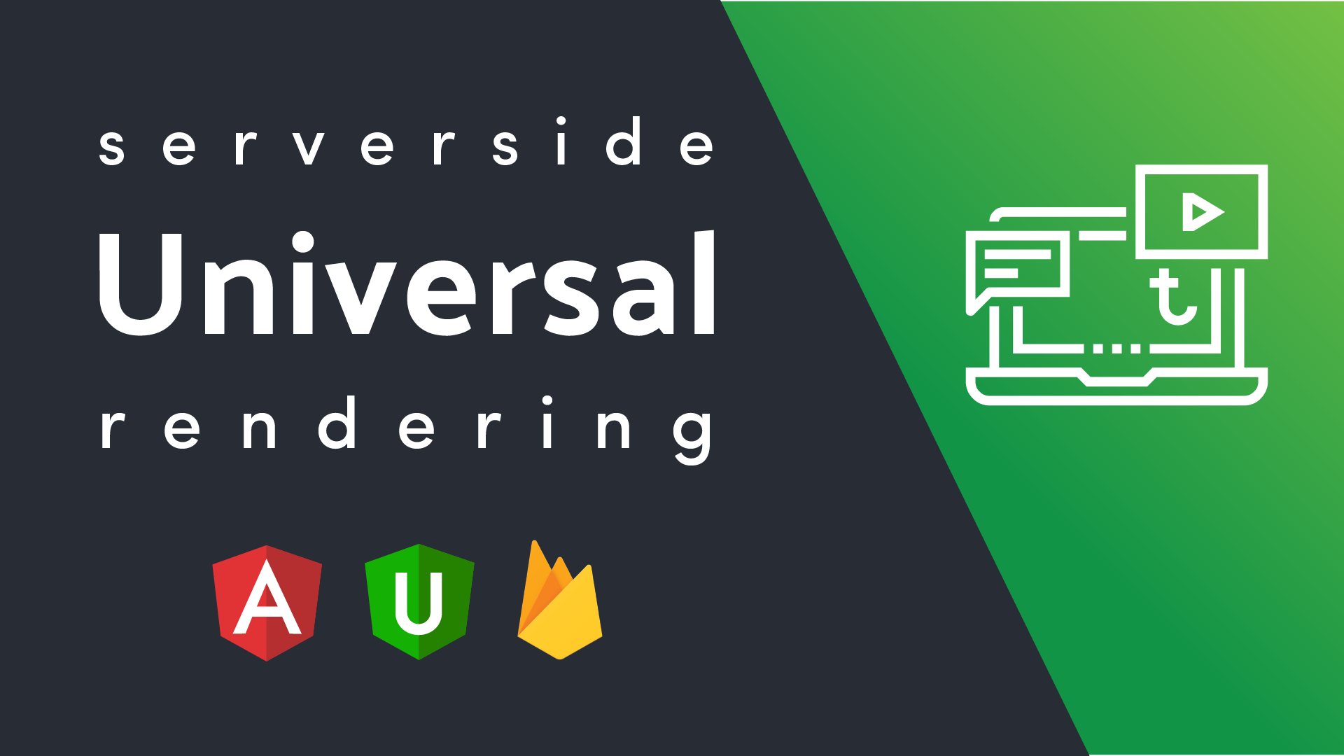 Featured image for Server Side Rendering Firebase Angular Universal