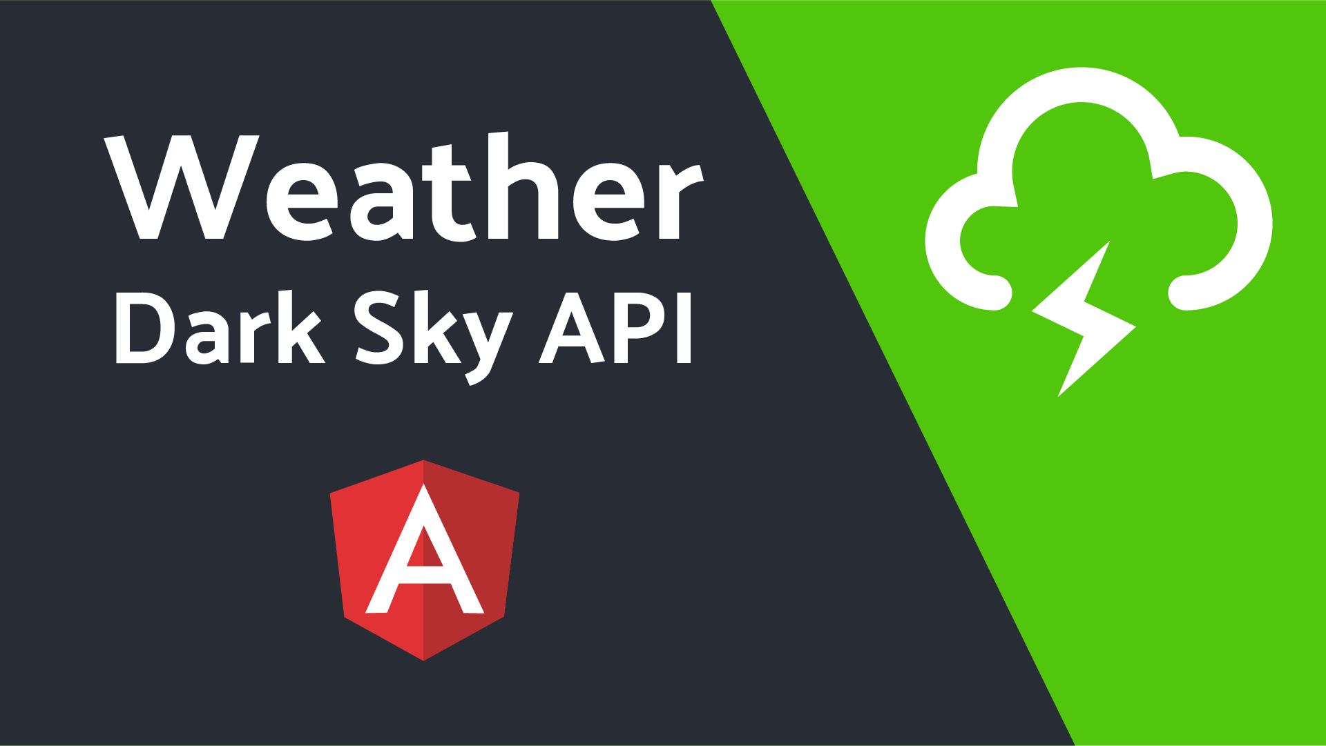 Featured image for Weather App With the Angular HTTP Client and Dark Sky API